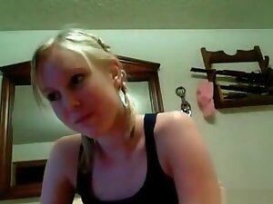 Braces Pigtails teen 18+ Stickam Girl Masturbates