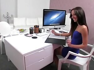 Amazing pornstar Gina Devine in best straight, brunette porn clip