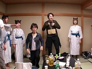 Nanami Hirose & Uta Kohaku & Yuka Osawa in Orgy With Cute Devils In Lingerie - CosplayInJapan