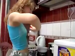 Giving Step sister Creampie For Her Starter !