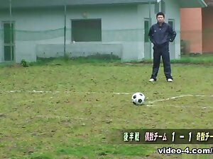Soccer hotties get punished with cock and cum for mistakes - AviDolz