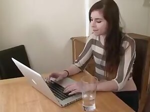 Step dad Gives Her A Punishment Fuck !