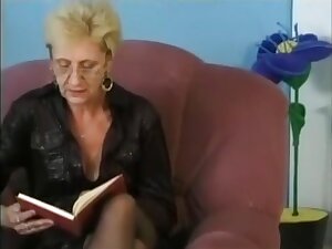 Unknown blonde German granny 4.