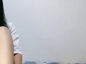 Asian college student 18+ sex with her instructor