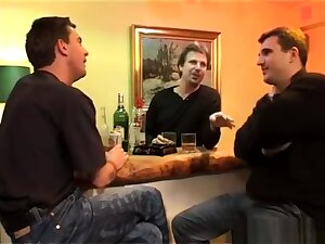 Wife fucked by two husband freinds