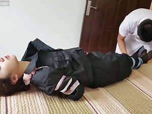 Chinese Special Policewoman