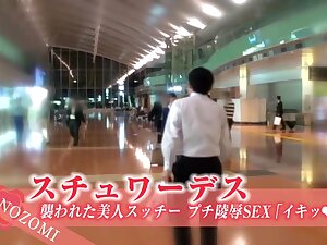 Best Japanese model Nozomi Aso in Fabulous , public JAV clip