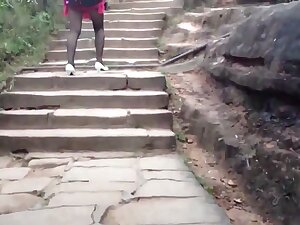 Chinese milf cheating with black guy