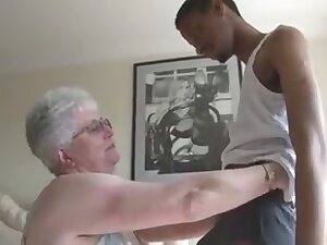 Big Boobied Grandma Tries Dark Chocolate
