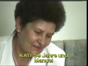 Granny has jungle fever!