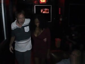Beautiful Big Boob Black teen 18+ Theater Gang Bang Gagger