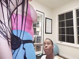 Freaky Ggg Gym Strap On 28 Min With Ami Bue