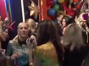 Hot European Party. Stylish pussies fucking in clothes