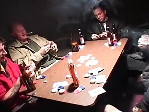 Chick Is Prize In Poker Game Foursome