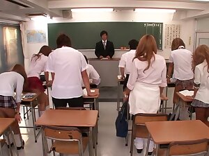 Mei Miura, Reon Yagami, Kanon Sahara, Mai Takakura in Dark Skinned Gal Campus aka Endless Wild Promiscuity 3