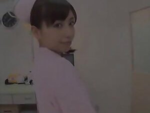 Exotic Japanese chick Miyuki Yokoyama in Incredible Doggy Style, Stockings JAV scene