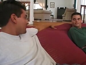 Busty Amateur Gets Nasty with Two Guys