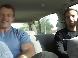 Older Blonde MILF Takes On 2 Cocks