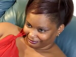 Fat Ebony Slut Gets To Ride A Huge Hard Black Cock