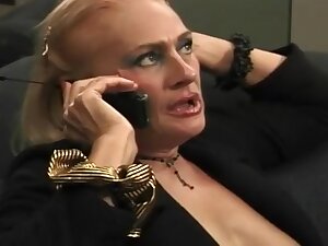 Chubby Mature Blonde Swallows Every Drop