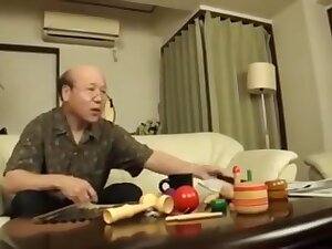 japanese Step father and Step daughter