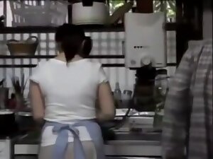 Japanese MILF wife are by her Step father in law