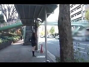 Japanese - Puffy Cutie Gangbanged on the Bus