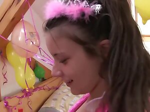 Hot Czech teen 18+ Lesbians in Costumes