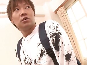 A Group Of Beautiful Ass Wives Got Stuck Out In Yoga Classroom JAV v