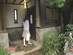Horny Japanese slut Amai Mitsu in Fabulous Couple, Masturbation JAV video
