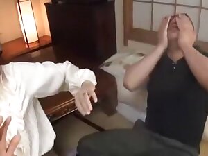 Horny Japanese model Marina Matsumoto in Fabulous Cuckold, Cunnilingus JAV scene