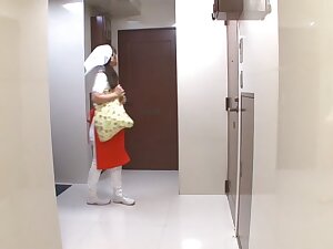 Hottest Japanese whore Saki Izumi, Ren Ayase, Akari Nishi in Best couple, masturbation JAV movie