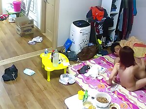 IP 真实偷拍，女t男相当激烈