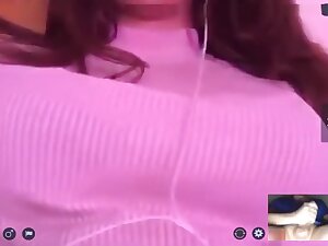 Omegle teen 18+ showing hairy pussy and masturbate