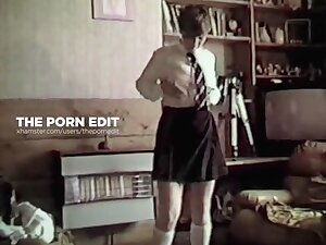 YOU SHOWED ME - hairy college girl big boobs strip dance tease