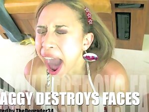 Hairy Destroys Faces Cumpilation