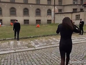 Horny ladies from a local jail just needed a good fuck, until they all cum