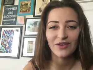 Girlfriend Dani Daniels POV Fuck