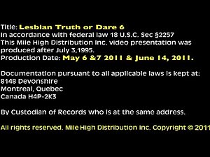 Lesbian Truth Or Dare 6