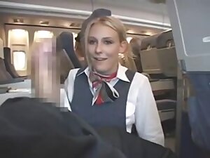 Stewardess gives supplementary service