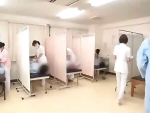 japanese nurse handjob , blowjob and sex service in hospital