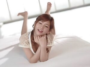 Hottest Japanese chick Nozomi Aso in Exotic handjobs, college JAV clip
