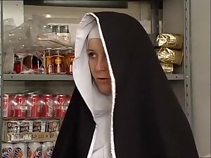 Nun & Dirty old man. No sex
