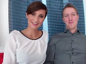Guy Watches Wife Get Fucked