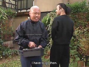 Rui Hazuki gets fucked by a repairman
