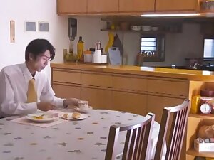 Exotic Japanese whore Mako Oda in Crazy Wife JAV movie