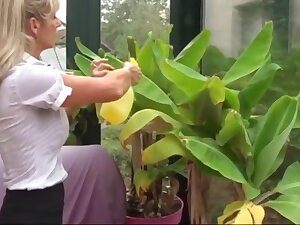 Hot fit french milf takes on junior dude