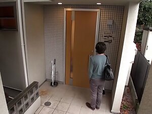 Crazy Japanese slut in Incredible Wife, Cuckold JAV clip