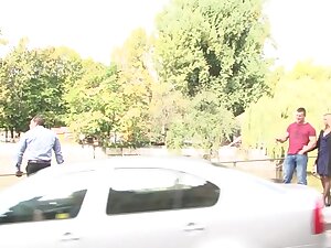 Wife riding black cock husband watches and masturbates