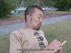 The men continue the scavenging for horny women in the fishing harbor